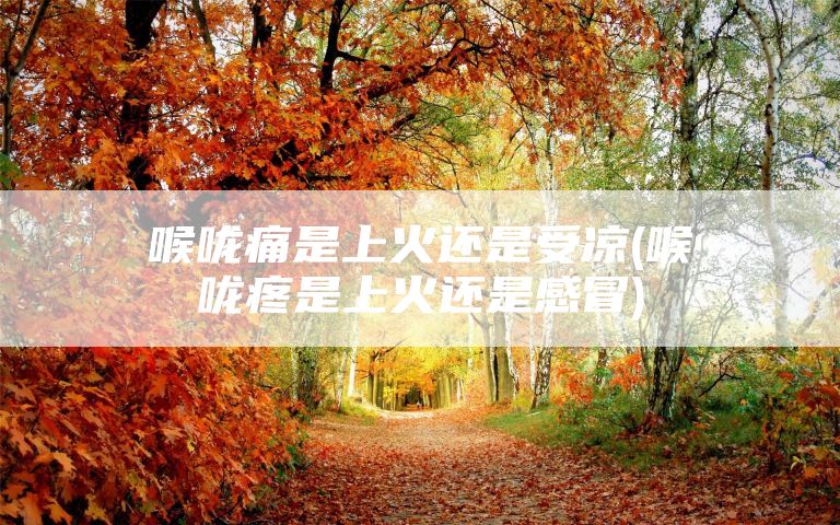喉咙痛是上火还是受凉(喉咙疼是上火还是感冒)