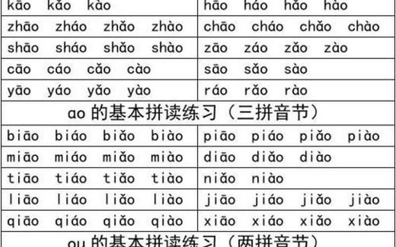 焕是音节还是韵母(单韵母和复韵母)