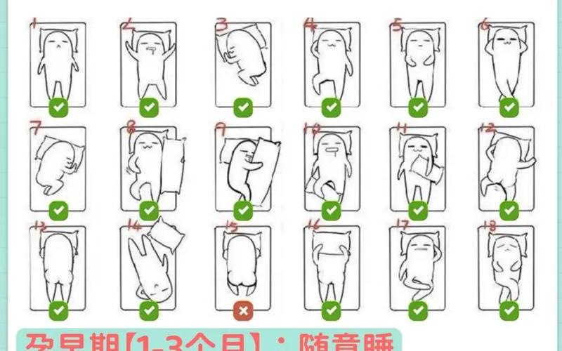 怀孕是要平躺还是侧卧(平躺容易着床还是侧卧)