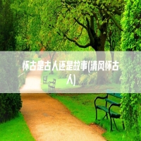 怀古是古人还是故事(清风怀古人)